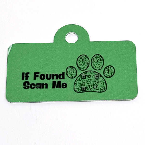 Happy Pawlidays Digital QR Code Pet Tag