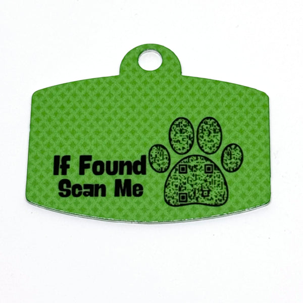 Santa's Crew Digital QR Code Pet Tag