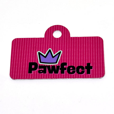 Pawfect King/Queen Digital QR Code Pet Tag (Radish)