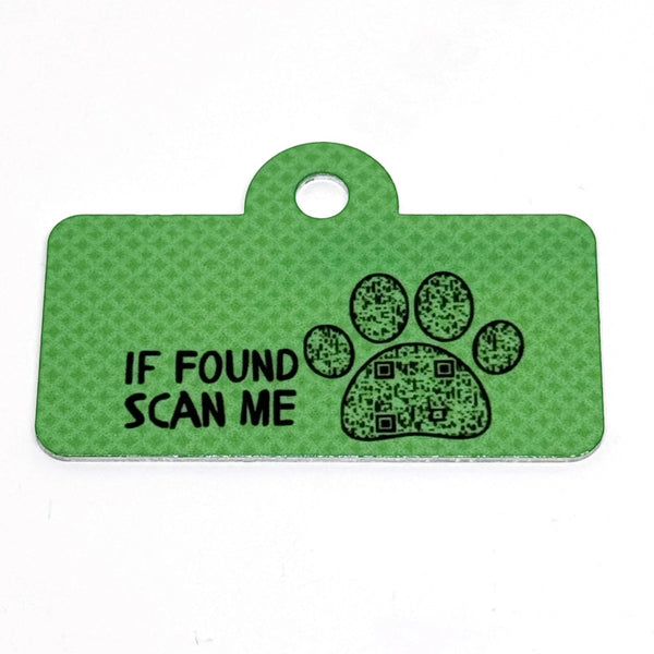 Santa's Crew Digital QR Code Pet Tag:Customizable