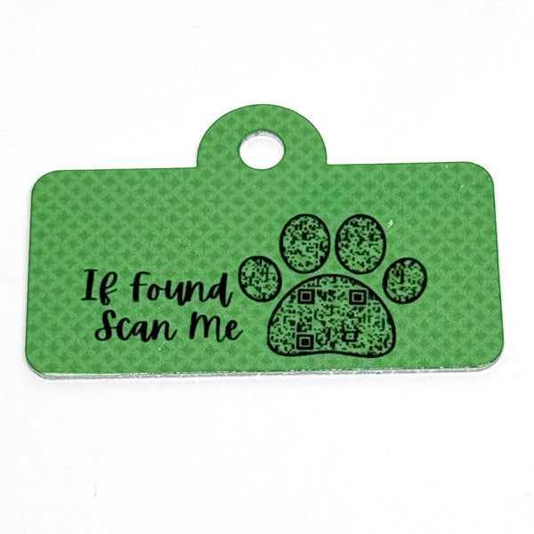 Santa's Crew Digital QR Code Pet Tag:Customizable