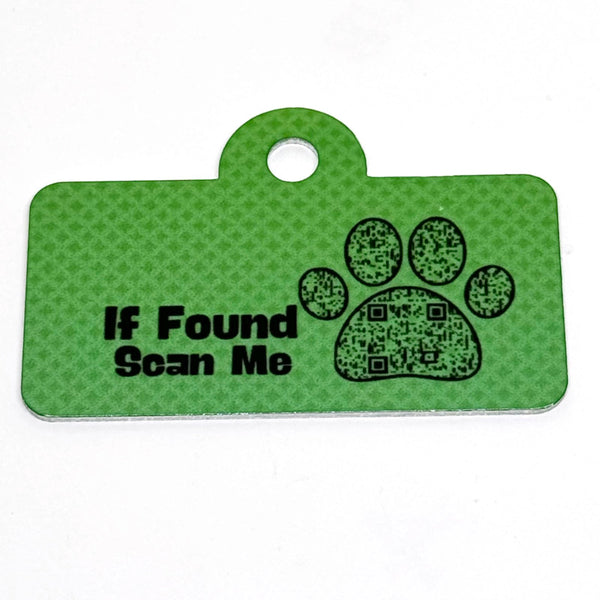 Santa's Crew Digital QR Code Pet Tag:Customizable